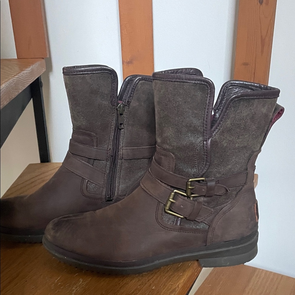 UGG Simmens Dark Brown  Boots